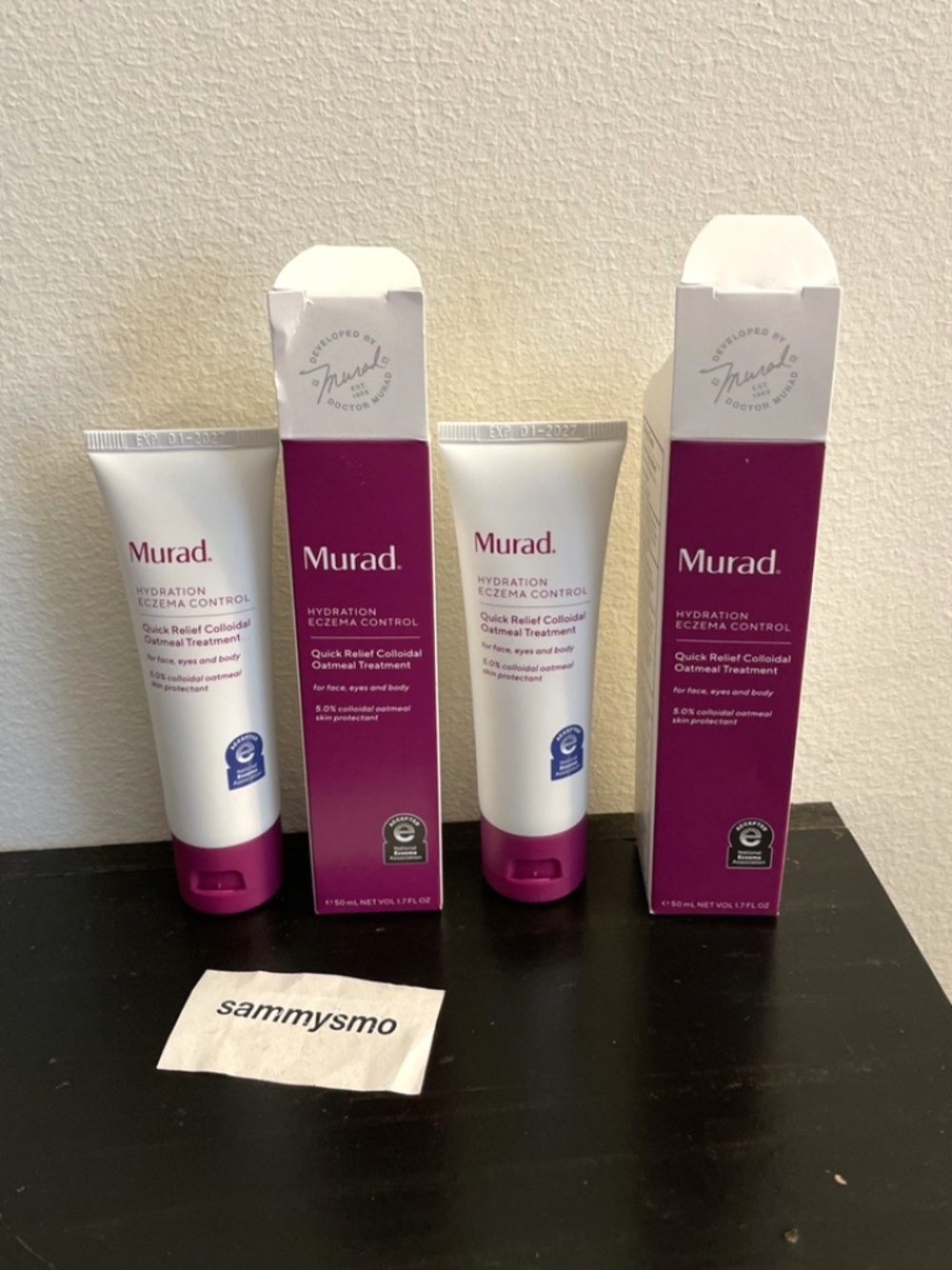 Murad Hydration Eczema control, Quick Relief Colloidal Oatmeal Treatment 1.7 x2